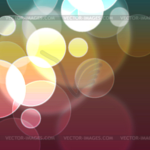 Bokeh background - vector clip art