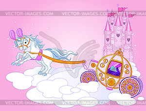 Sky carriage - vector clipart