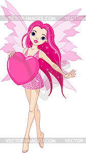 Love Fairy - vector clipart