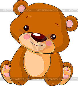 Funny Bear - vector clip art