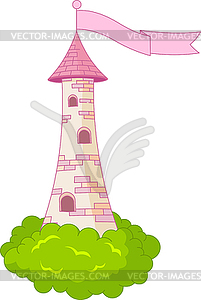 Romantic Tower - vector clip art