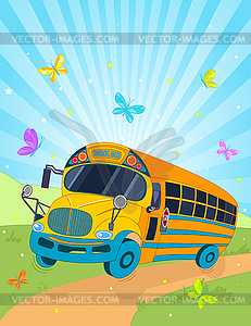 School Bus - vector clipart