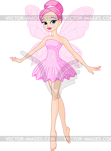 Beautiful fairy - vector clip art