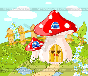 House of Gnome - vector clipart