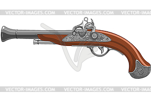Pirate Gun - vector image