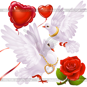 Valentine's Day set - vector image