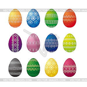 Easter Eggs - vector image