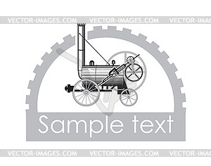 Locomotive - vector clipart