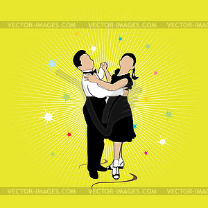 Dance - vector image