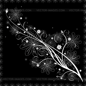 Flower pattern - vector clip art