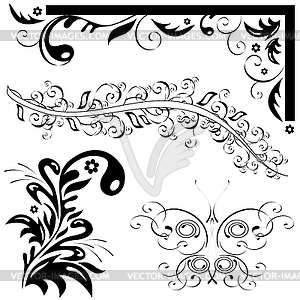 Nature patterns - vector image
