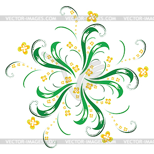 Floral ornament - vector image