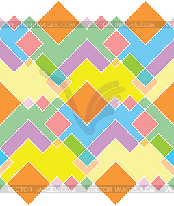 Seamless pattern of rectangles - vector image