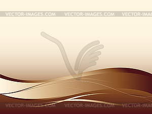 Background with abstract smooth lines - vector clip art