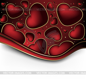 Valentines background - vector clip art