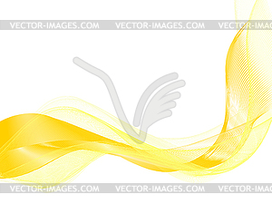 Background with abstract smooth lines - vector clipart