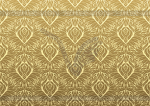 Floral seamless ornament - vector image