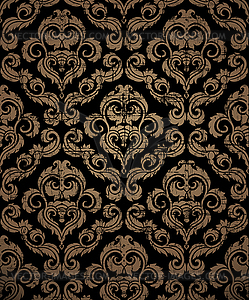 Floral seamless ornament - vector clip art