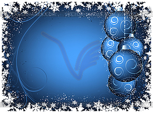 Christmas background - vector clip art