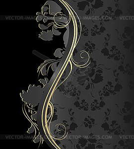 Royal floral ornament - vector image