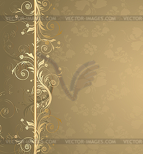 Floral background - vector clipart