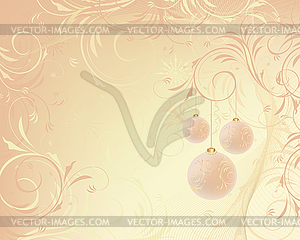 Christmas background - vector clipart / vector image