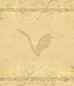 Floral background - vector clip art