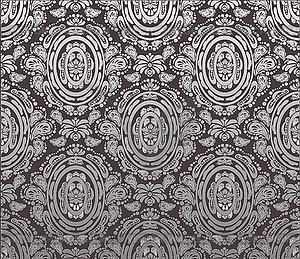 Decorative seamless floral ornament - vector image