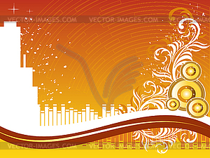 Music Background - vector clipart