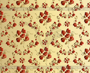 Royal floral ornament - vector image