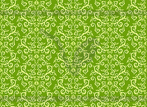 Decorative seamless floral ornament - vector clip art