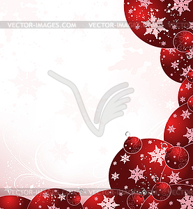 Christmas background - vector image