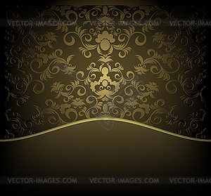 Decorative design background - color vector clipart