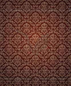Floral seamless ornament - vector image