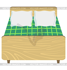 Bed Stock Vector Clipart