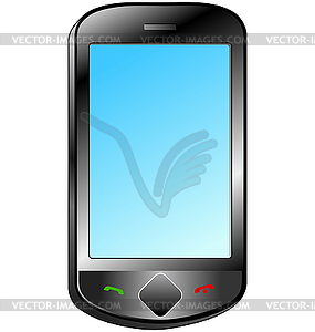 Touch smartphone - vector clipart