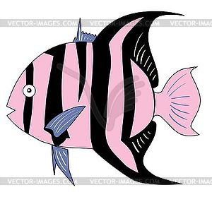 Tropical fish - vector image