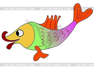Tropical fish - vector clip art