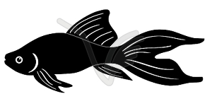 Tropical fish - vector image