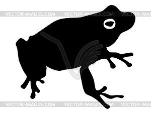 Древесная лягушка - векторный клипарт EPS