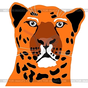 Leopard - vector clipart