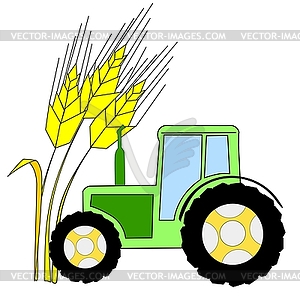 Символ сельского хозяйства - изображение в векторе