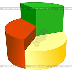 Graphic of growth - vector clipart