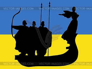 Kyiv - vector clipart / vector image