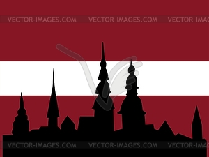 Riga - vector image