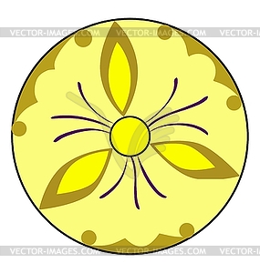 Circle ornament - vector image