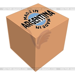 Made in Argentina - vector clip art