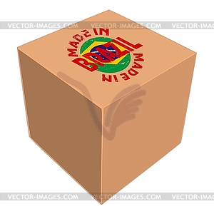 Made in Brazil - vector clipart