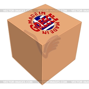 Made in Greece - vector image