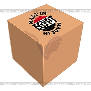 Made in Egypt - vector clipart